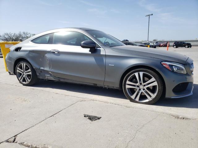 Coupet MERCEDES-BENZ C-CLASS 2017 Srebrny