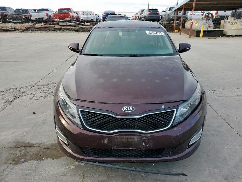  KIA OPTIMA 2015 Burgundy