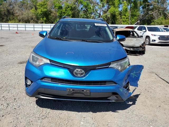  TOYOTA RAV4 2017 Синий