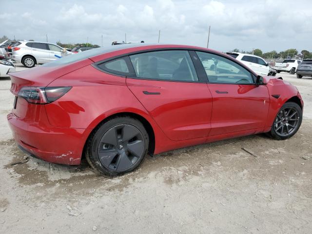  TESLA MODEL 3 2022 Czerwony
