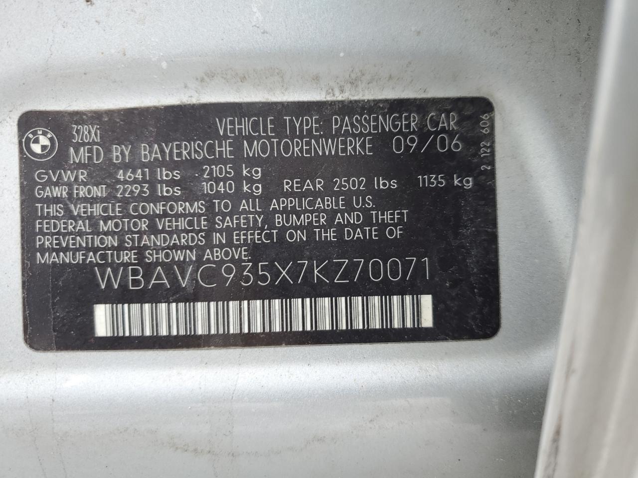 2007 BMW 3er - Image 12