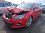 2014 VAUXHALL ASTRA TECH for sale at Copart PETERLEE