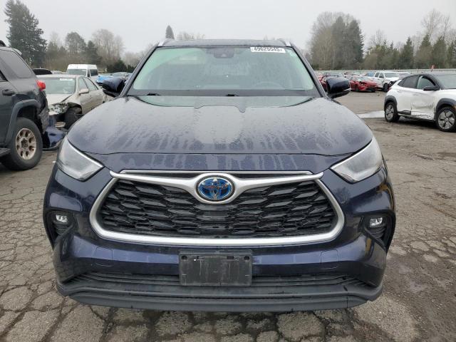  TOYOTA HIGHLANDER 2021 Blue