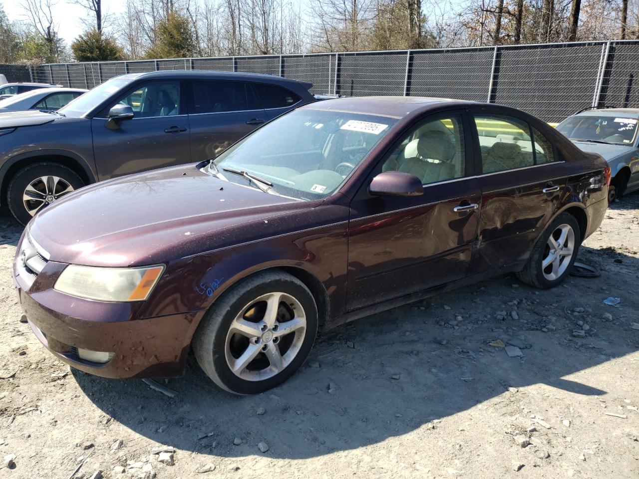 2006 Hyundai Sonata Gls на продаже в Waldorf, MD - Side