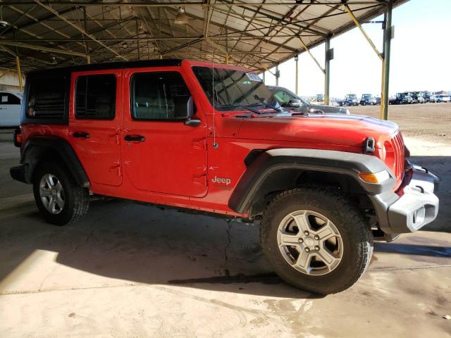  JEEP WRANGLER 2018 Красный