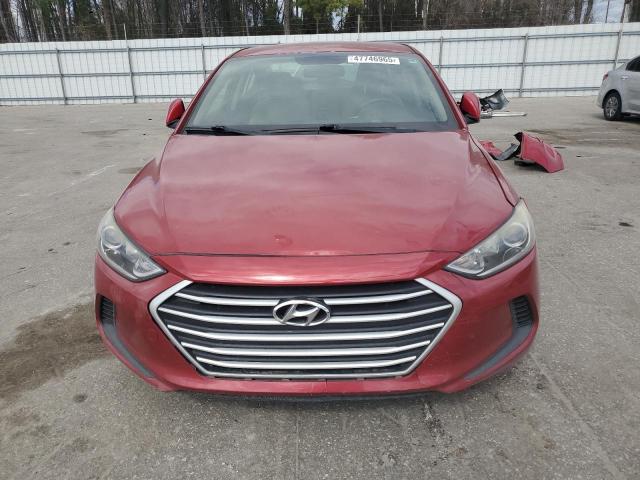  HYUNDAI ELANTRA 2017 Czerwony