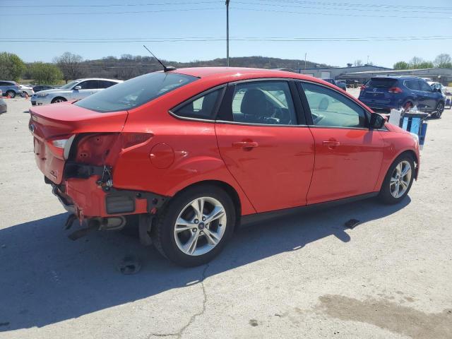 Sedans FORD FOCUS 2014 Red