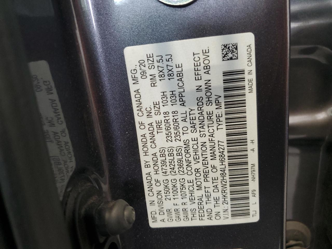 2020 Honda CR-V - Image 15