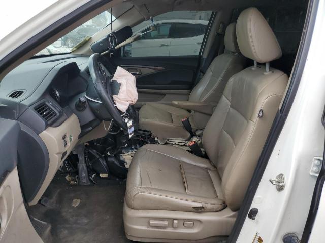  HONDA PILOT 2017 Белы