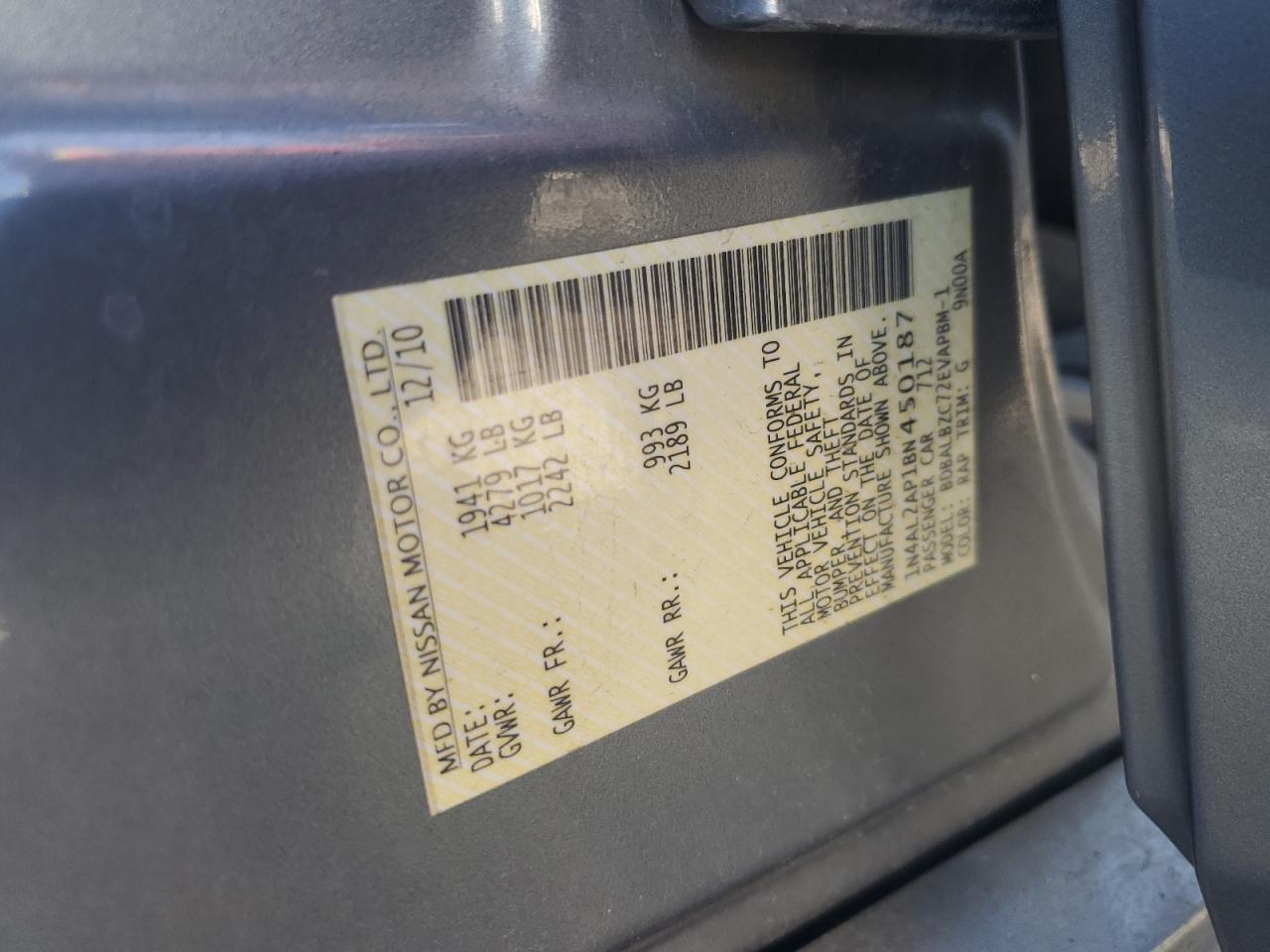 2011 Nissan Altima - Image 12