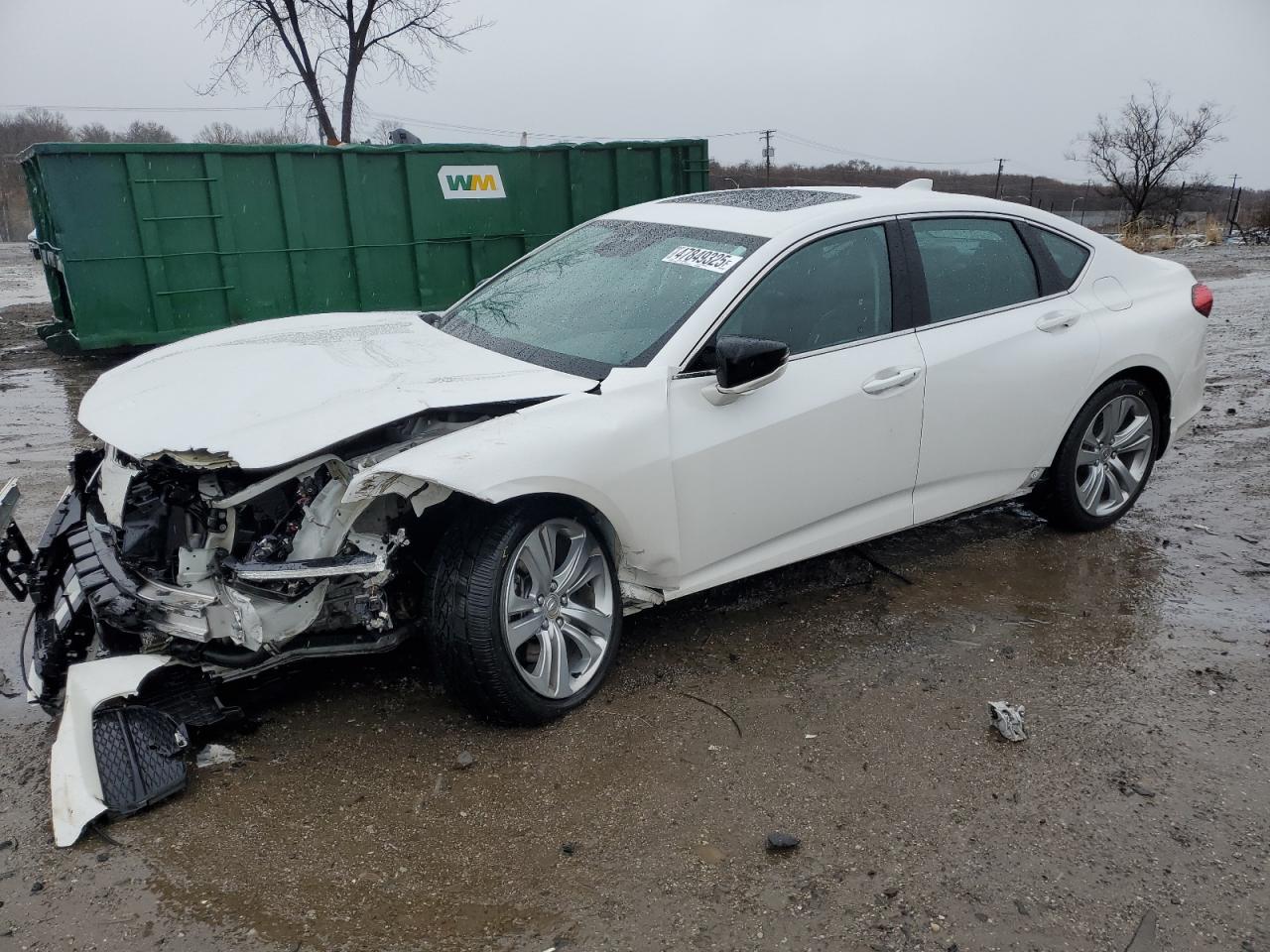 2021 Acura Tlx Technology იყიდება Baltimore-ში, MD - Front End