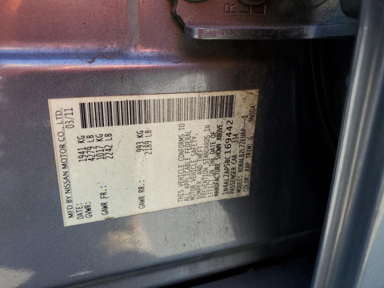 2011 Nissan Altima - Image 12