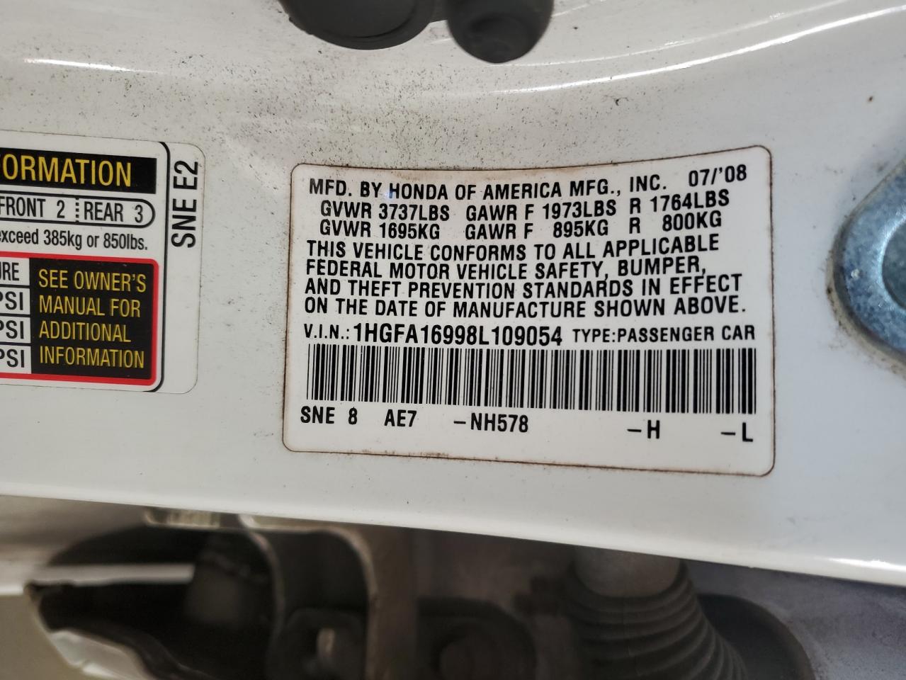 2008 Honda Civic - Image 13