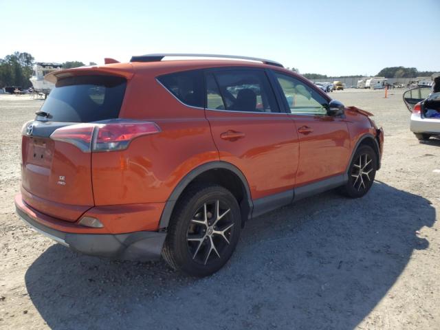  TOYOTA RAV4 2016 Pomarańczowy