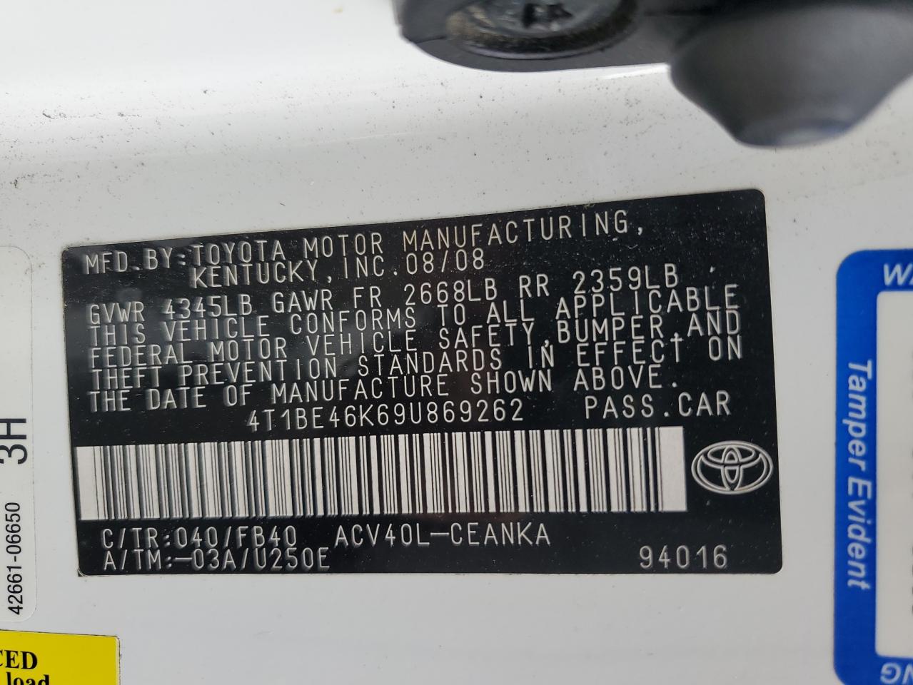 2009 Toyota Camry - Image 13