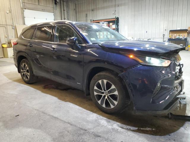  TOYOTA HIGHLANDER 2021 Blue