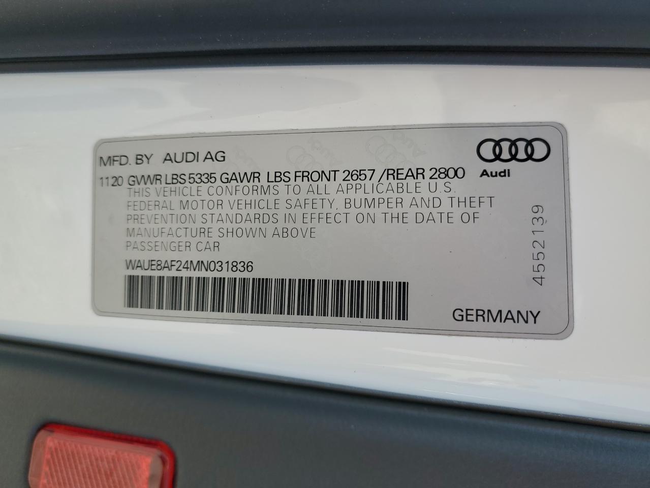 2021 Audi A6 - Image 12