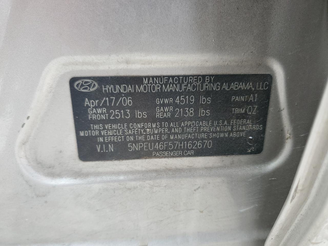 2007 Hyundai Sonata - Image 12