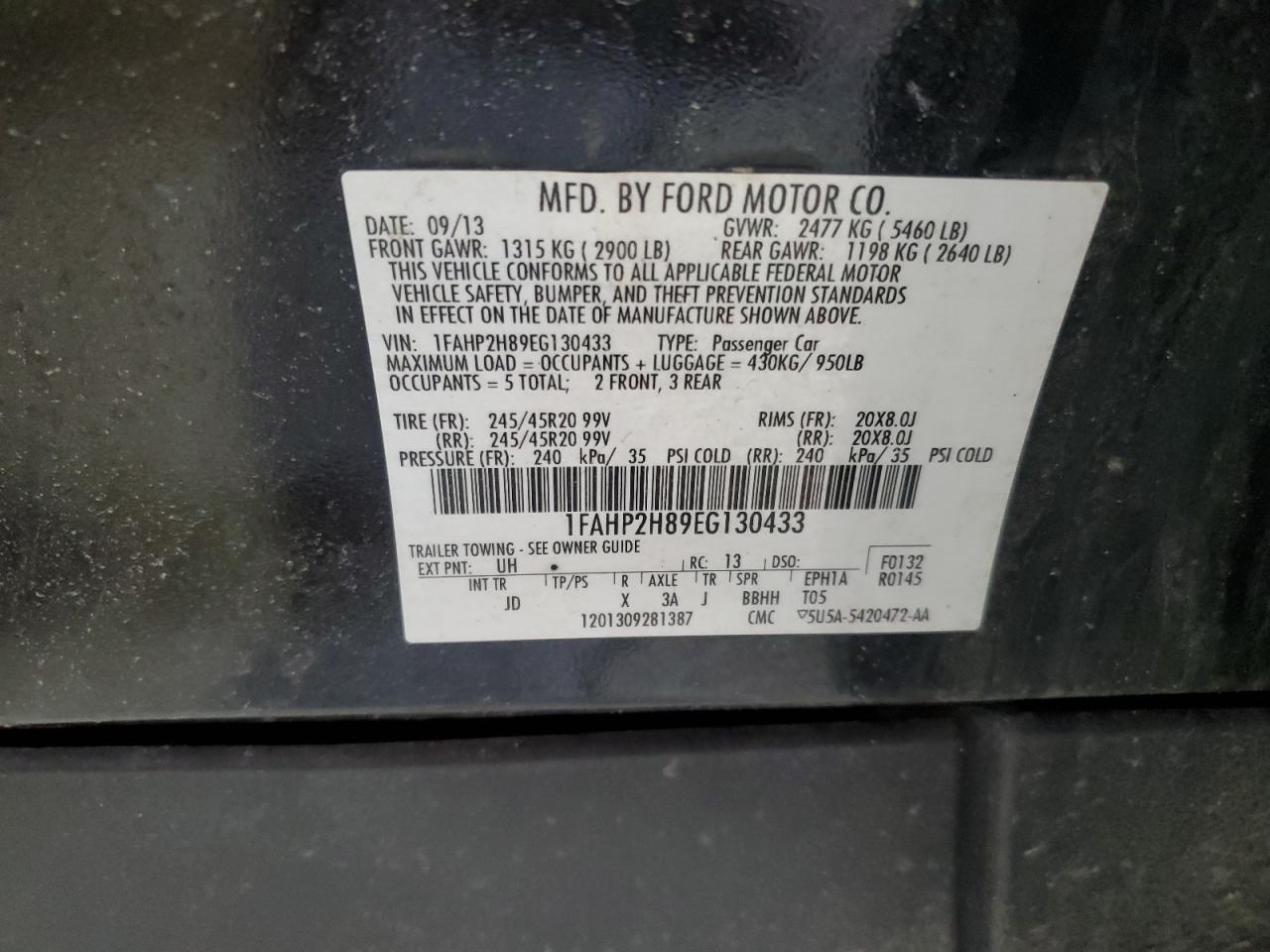 2014 Ford Taurus - Image 12