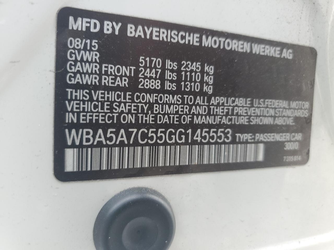 2016 BMW 5er - Image 14