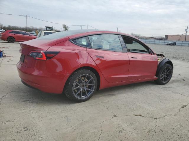 TESLA MODEL 3 2022 Czerwony