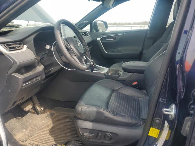  TOYOTA RAV4 2021 Синий