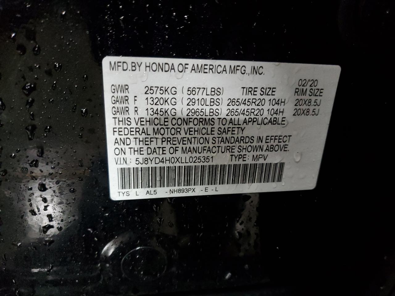 2020 Acura MDX - Image 15