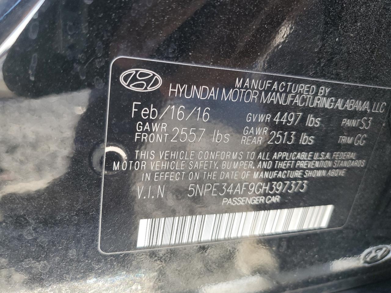 2016 Hyundai Sonata - Image 12