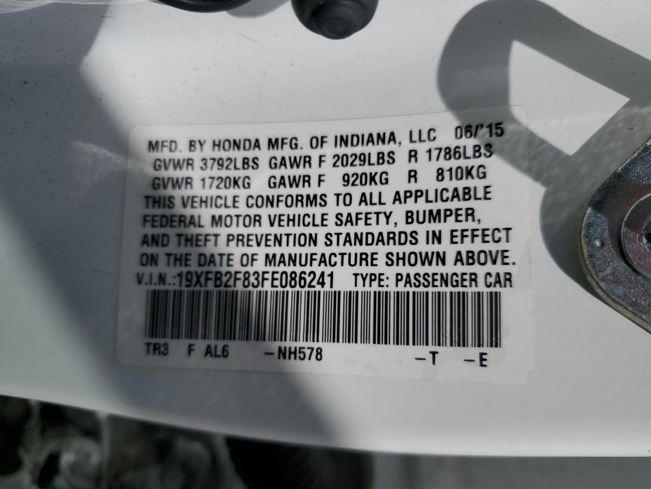 2015 Honda Civic - Image 15
