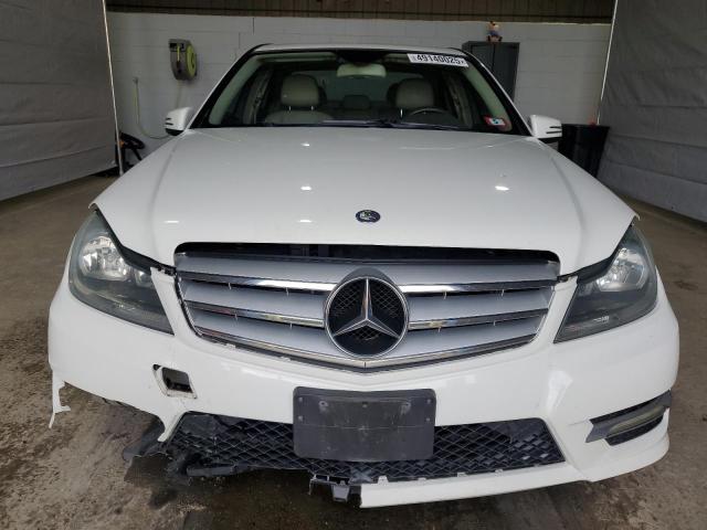 Седани MERCEDES-BENZ C-CLASS 2012 Білий
