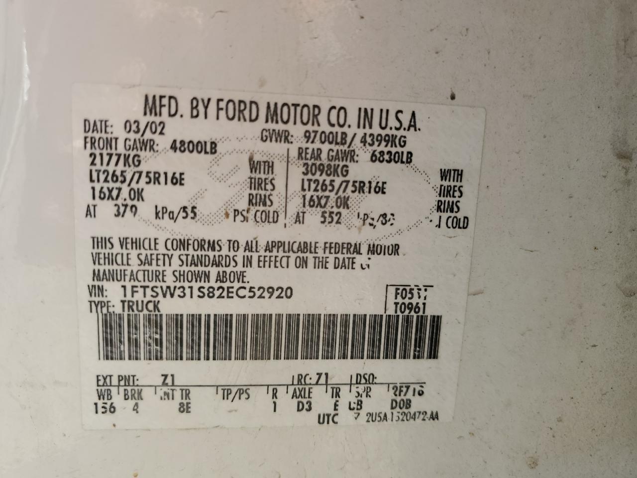 2002 Ford F350 - Image 13