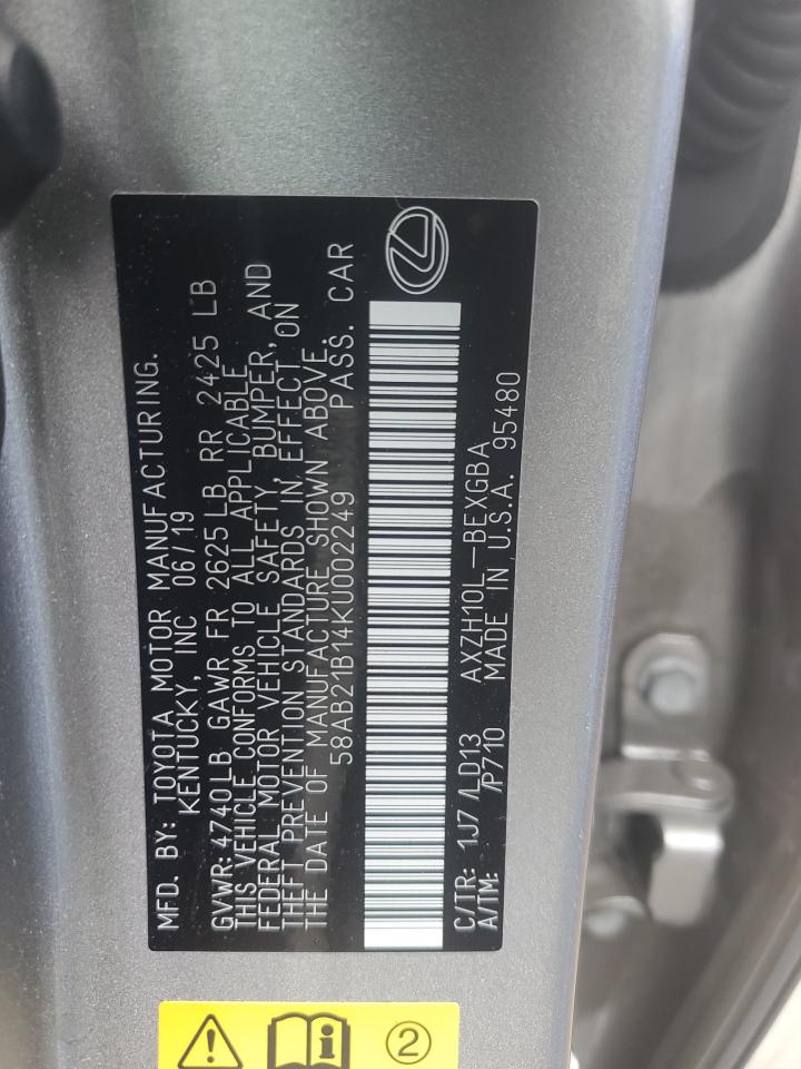 2019 Lexus ES - Image 12