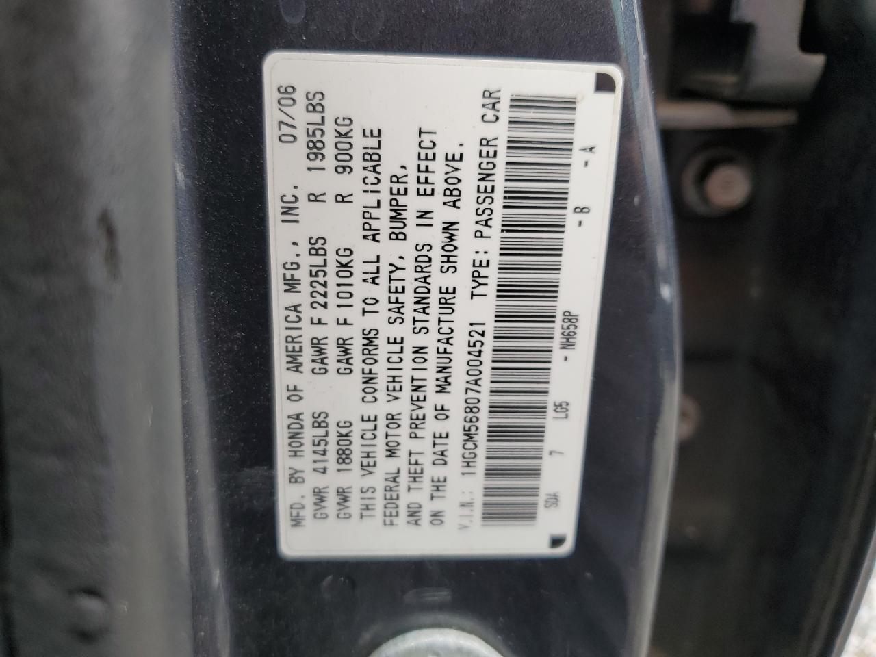 2007 Honda Accord - Image 12