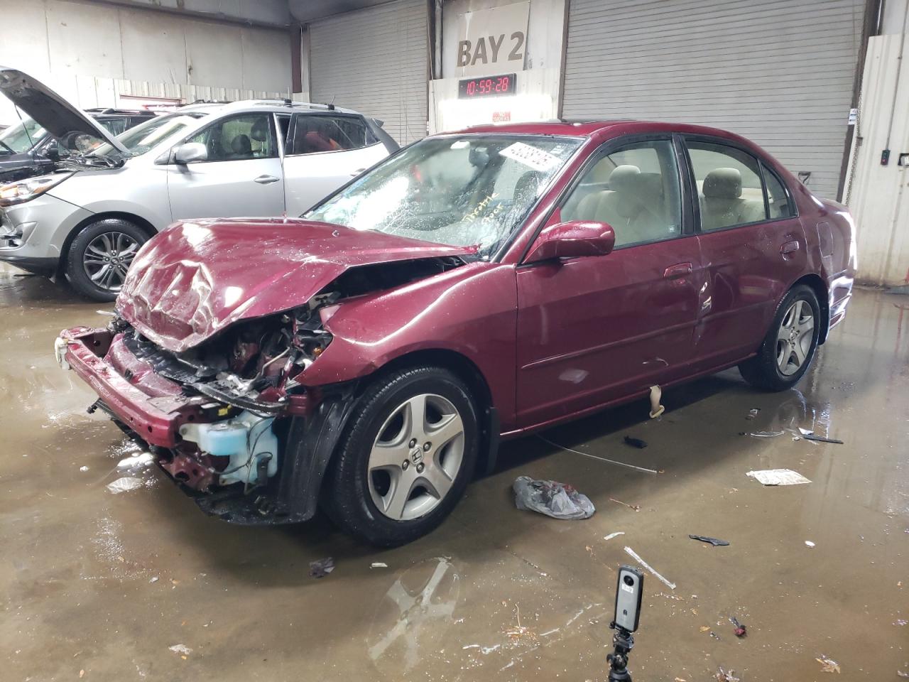2004 Honda Civic Ex for Sale in Elgin, IL - Front End