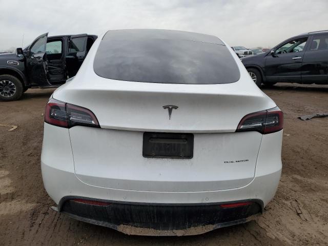  TESLA MODEL Y 2020 Белы