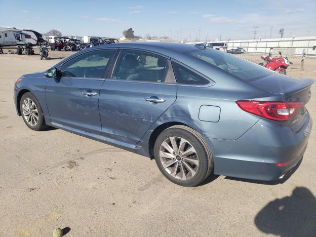  HYUNDAI SONATA 2017 Синий