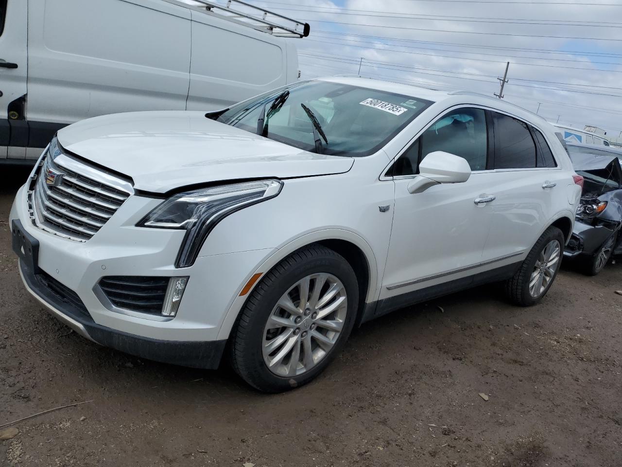 2017 Cadillac Xt5 Platinum იყიდება Elgin-ში, IL - Front End