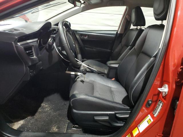  TOYOTA COROLLA 2016 Red