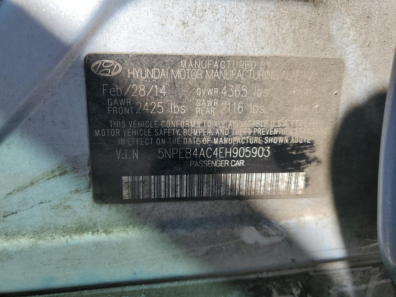2014 Hyundai Sonata - Image 13