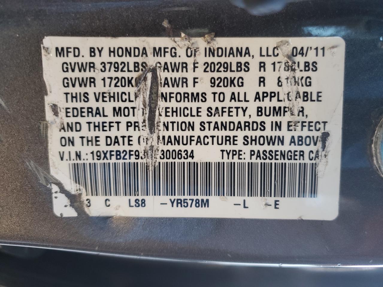 2012 Honda Civic - Image 12