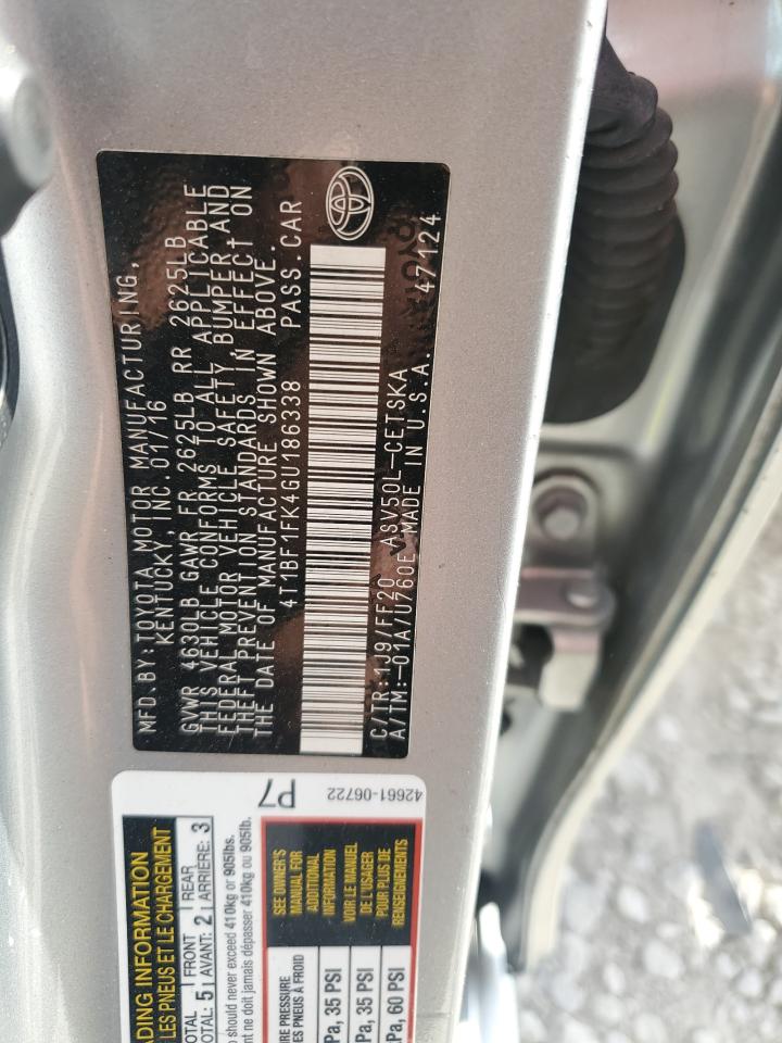 2016 Toyota Camry - Image 13