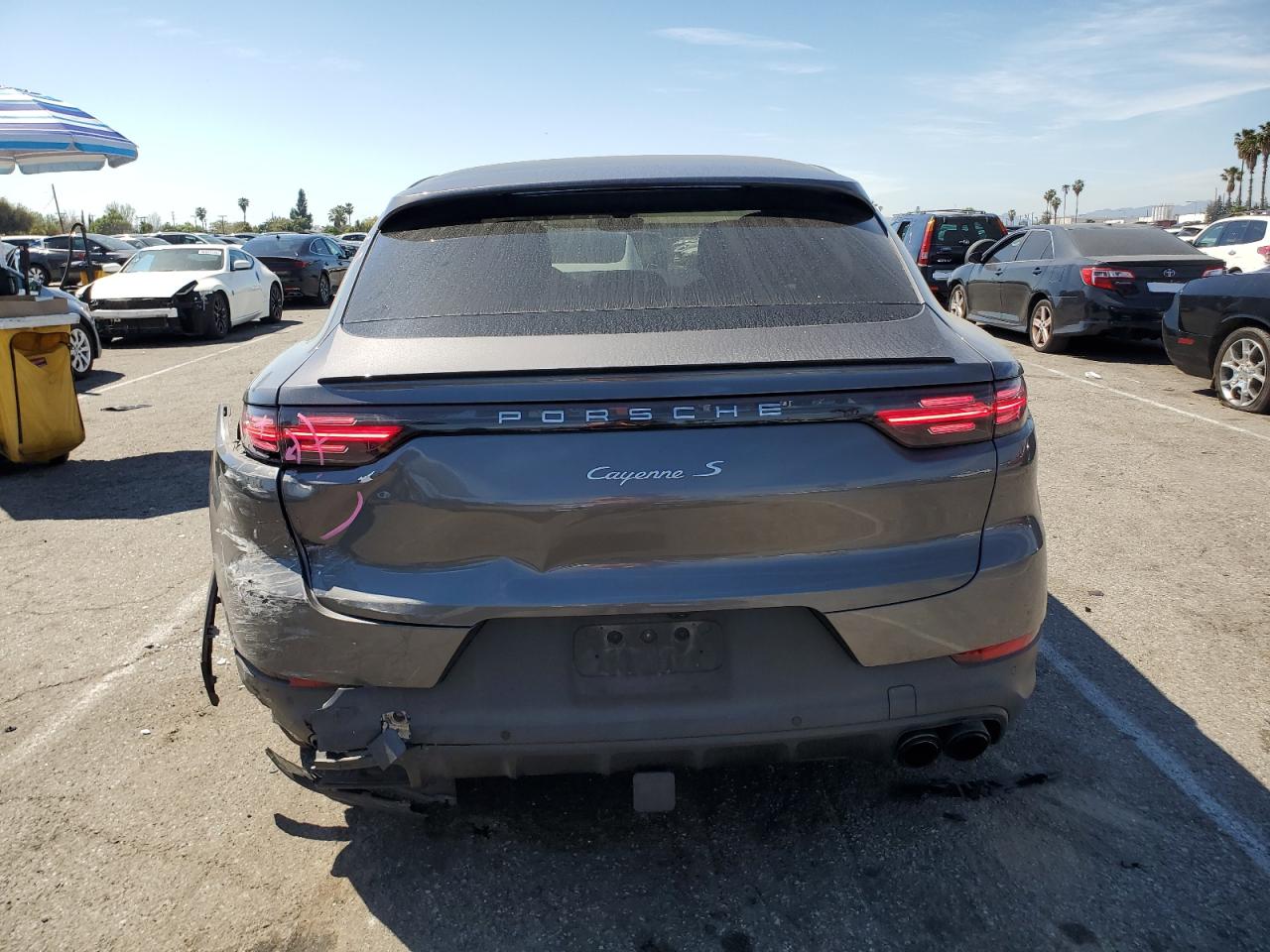 2020 Porsche Cayenne S Coupe VIN: WP1BB2AY9LDA57683 Lot: 50255415