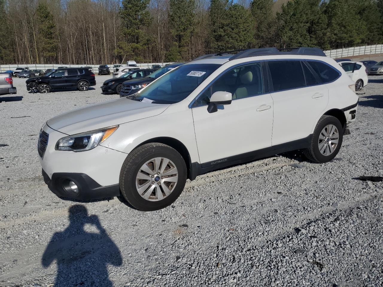 2017 Subaru Outback 2.5I Premium en Venta en Gainesville, GA - Rear End