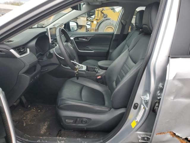  TOYOTA RAV4 2021 Сріблястий