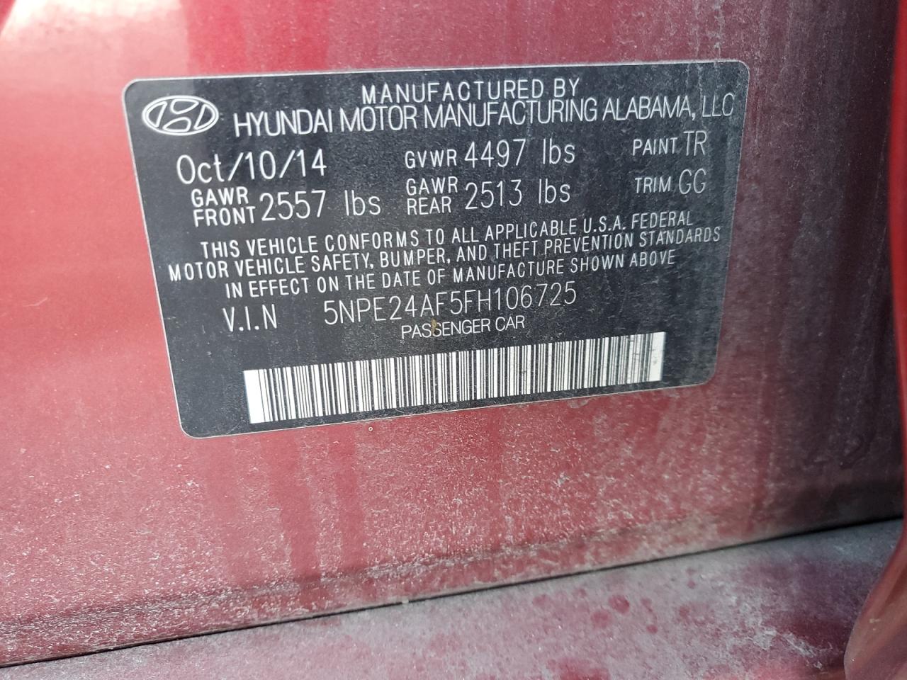 2015 Hyundai Sonata - Image 12