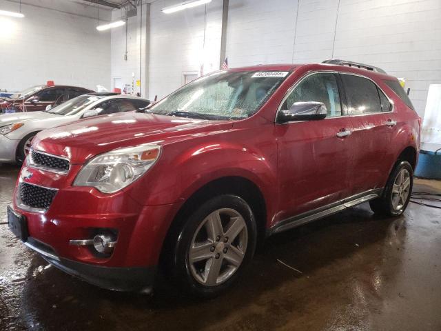  CHEVROLET EQUINOX 2015 Червоний