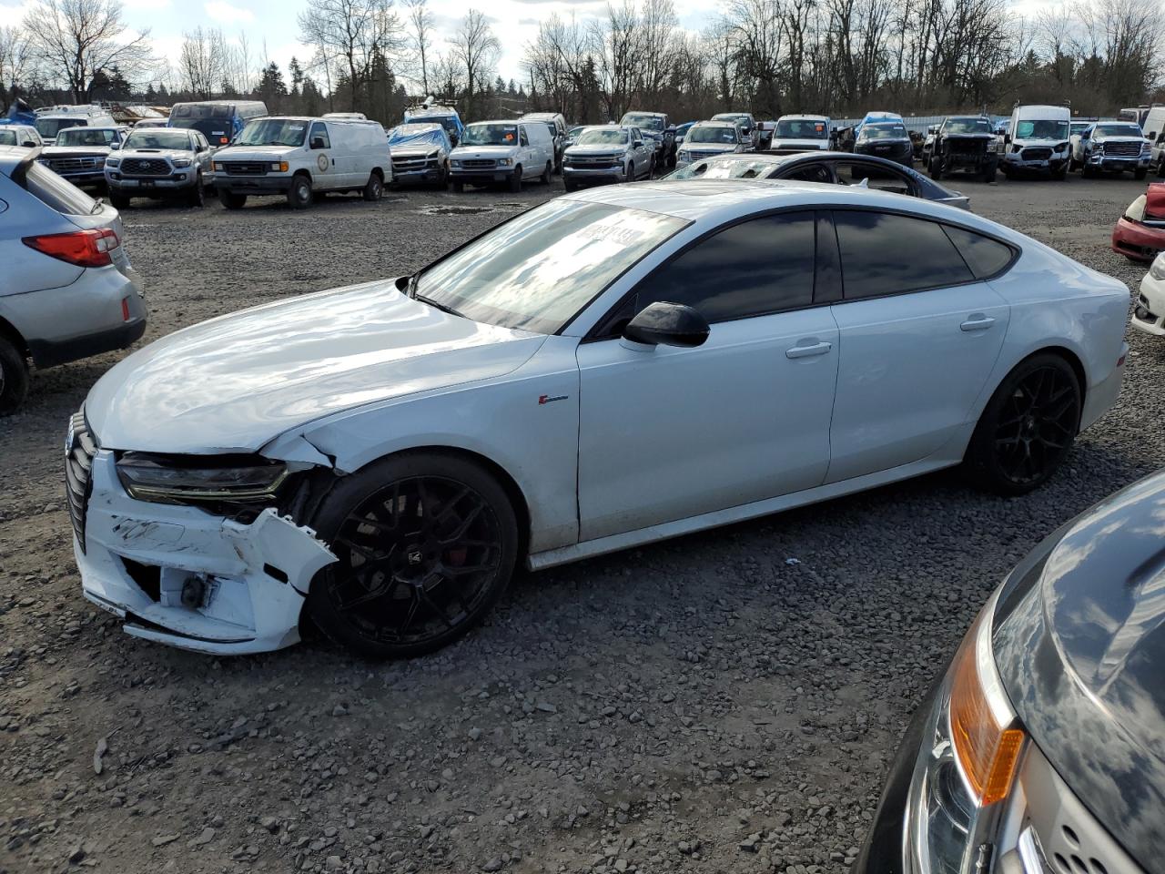 2018 Audi A7 Premium Plus en Venta en Portland, OR - Front End