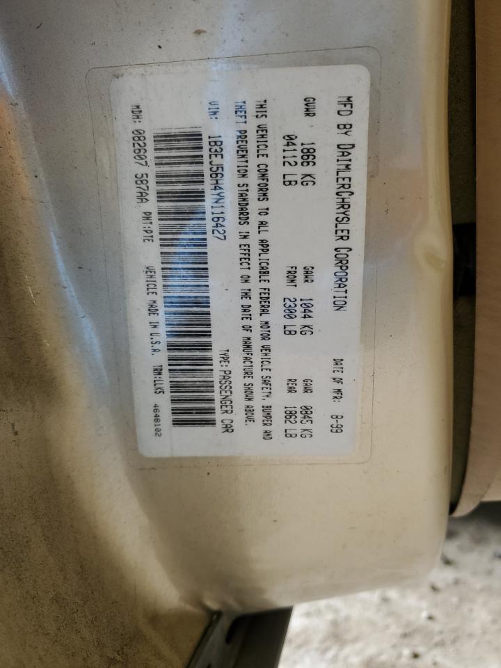 2000 Dodge Stratus - Image 12