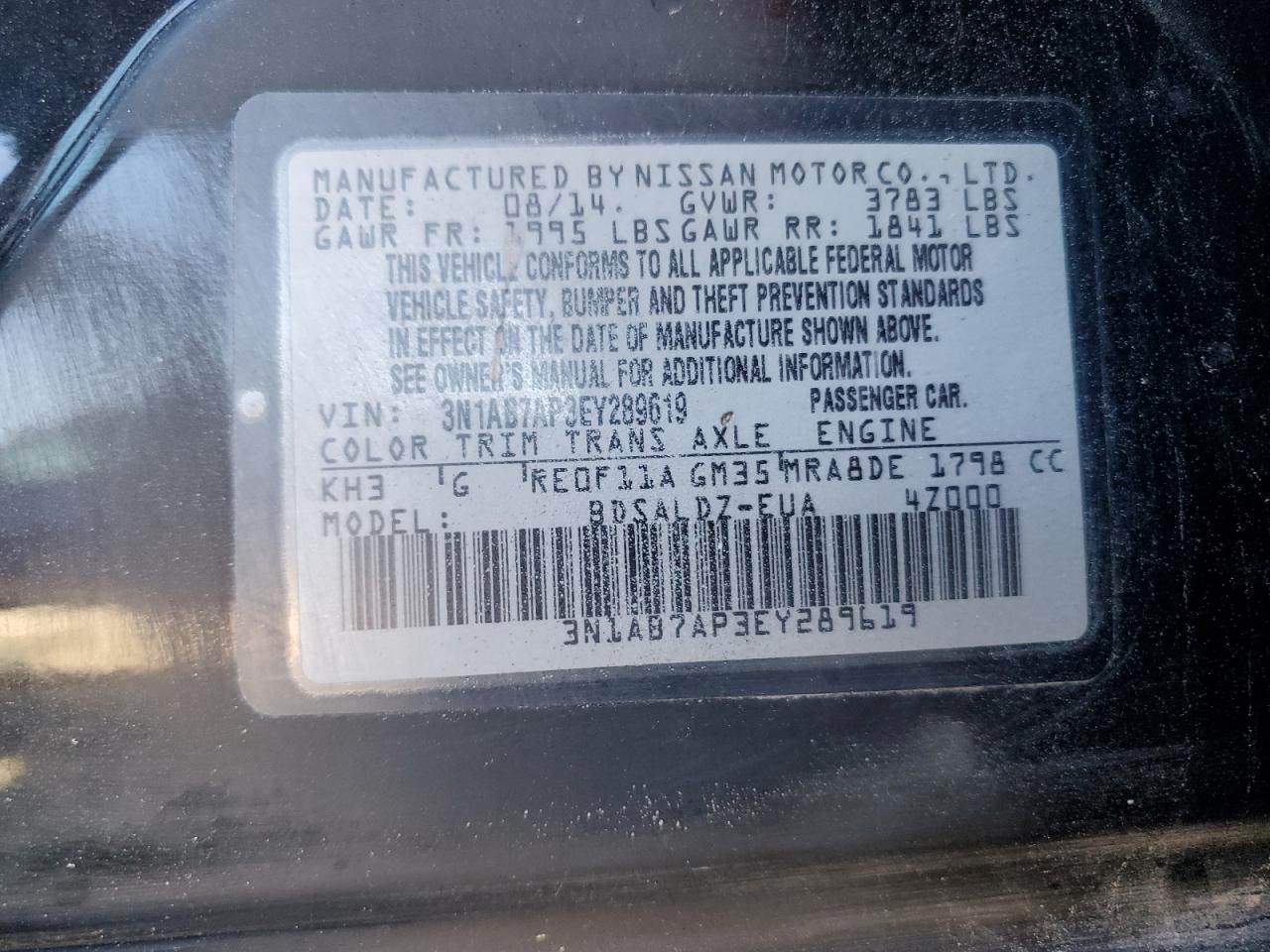 2014 Nissan Sentra - Image 12