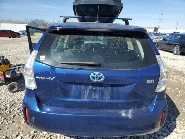  TOYOTA PRIUS 2012 Blue